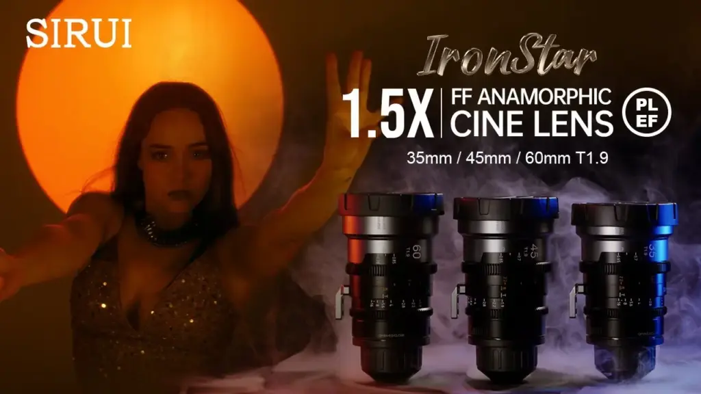 Sirui IronStar: Κινηματογραφικοί αναμορφικοί φακοί Full Frame με τιμή κάτω από 1.000 δολάρια