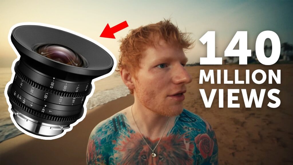Ο Ed Sheeran γύρισε viral βίντεο με την  Sony FX3 και φακό Laowa 12mm