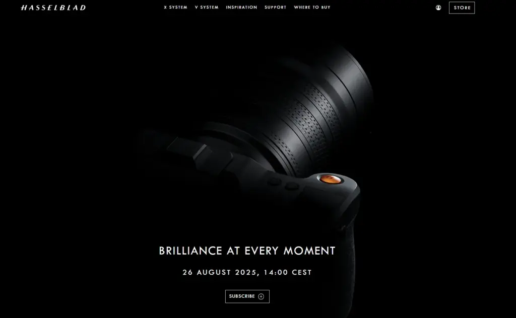 Hasselblad: Επίσημο teaser για την ανακοίνωση της X2D II 100C και του XCD 35–100mm