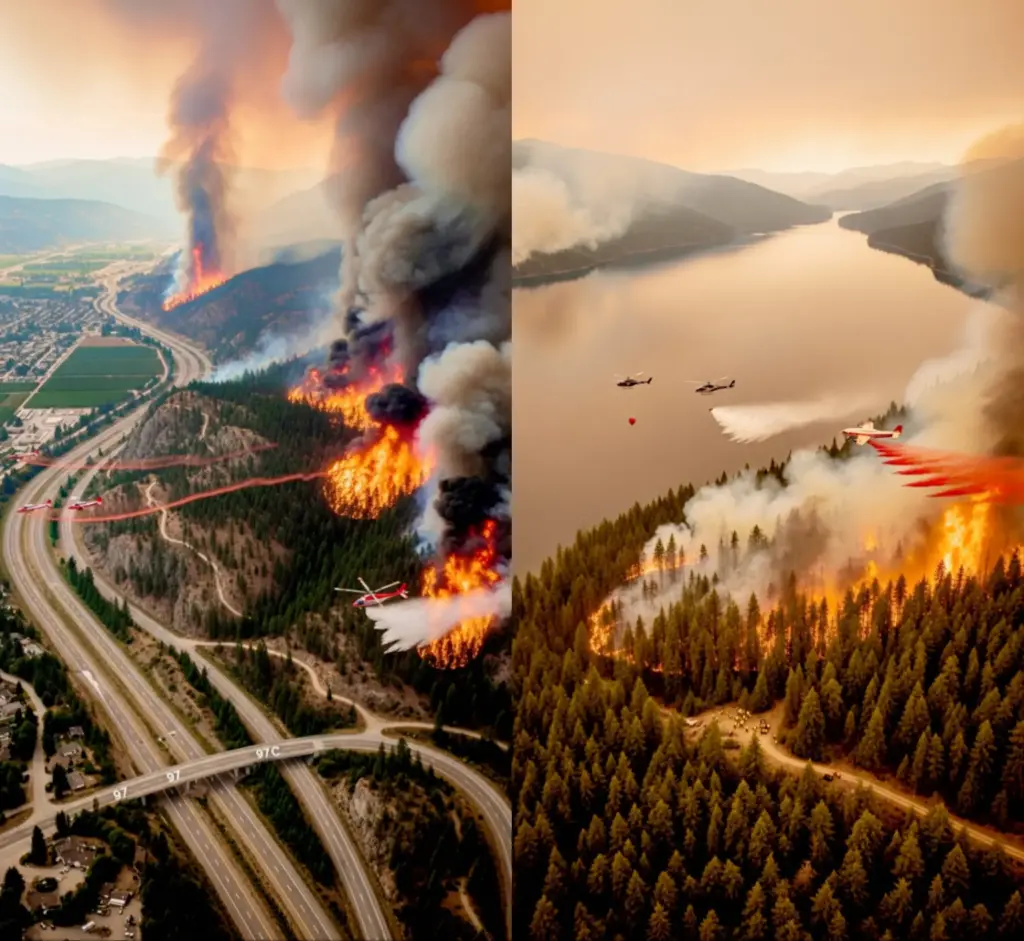 Η Υπηρεσία Δασικών Πυρκαγιών της Βρετανικής Κολούμπια προειδοποιεί: Επικίνδυνη παραπληροφόρηση από AI εικόνες στα social media