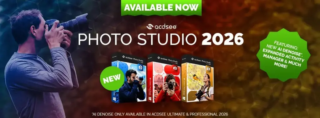 ACDSee Photo Studio Ultimate 2026: Νέες AI δυνατότητες με έμφαση στην ιδιωτικότητα