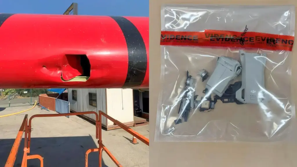 Άνδρας που προκάλεσε σύγκρουση drone με πυροσβεστικό αεροπλάνο καταδικάστηκε σε φυλάκιση και πρόστιμα 156.000 δολαρίων