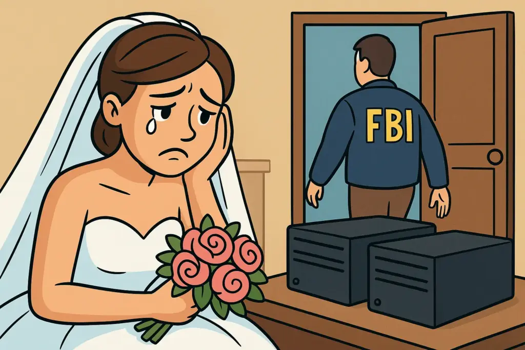 FBI κατέσχεσε τους σκληρούς δίσκους γνωστού wedding videographer – 52 ζευγάρια κινδυνεύουν να χάσουν τα βίντεό τους
