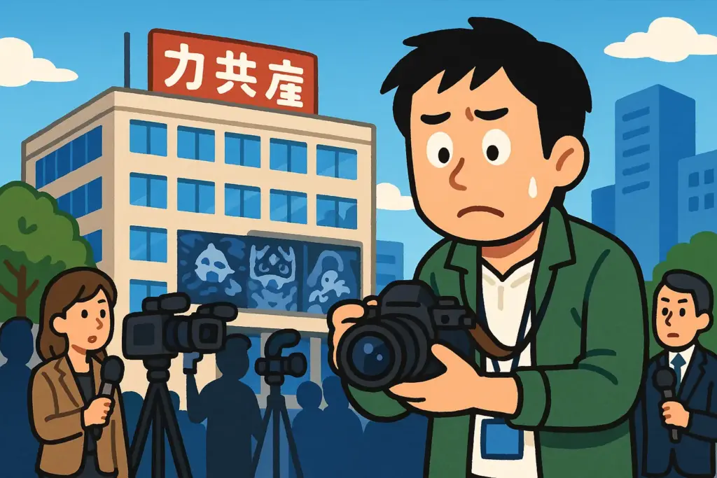 Φωτορεπόρτερ σε δύσκολη θέση για σχόλια που πιάστηκαν σε ζωντανή μετάδοση