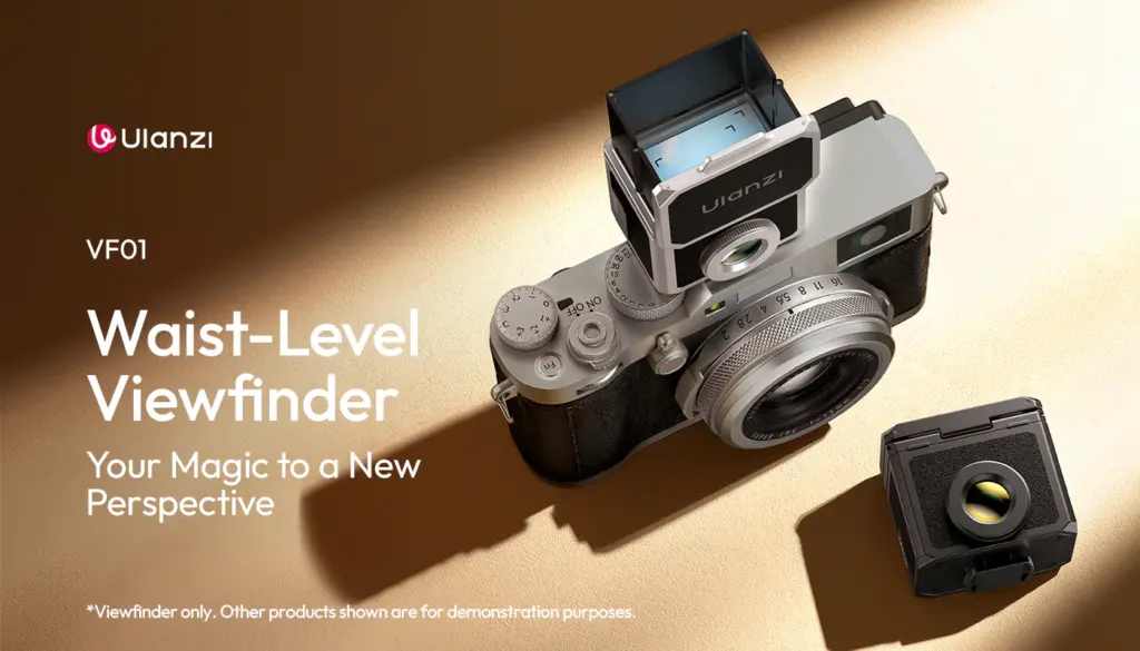 Το Ulanzi VF01 προσφέρει ρετρό εμπειρία φωτογράφισης με σύγχρονες mirrorless κάμερες