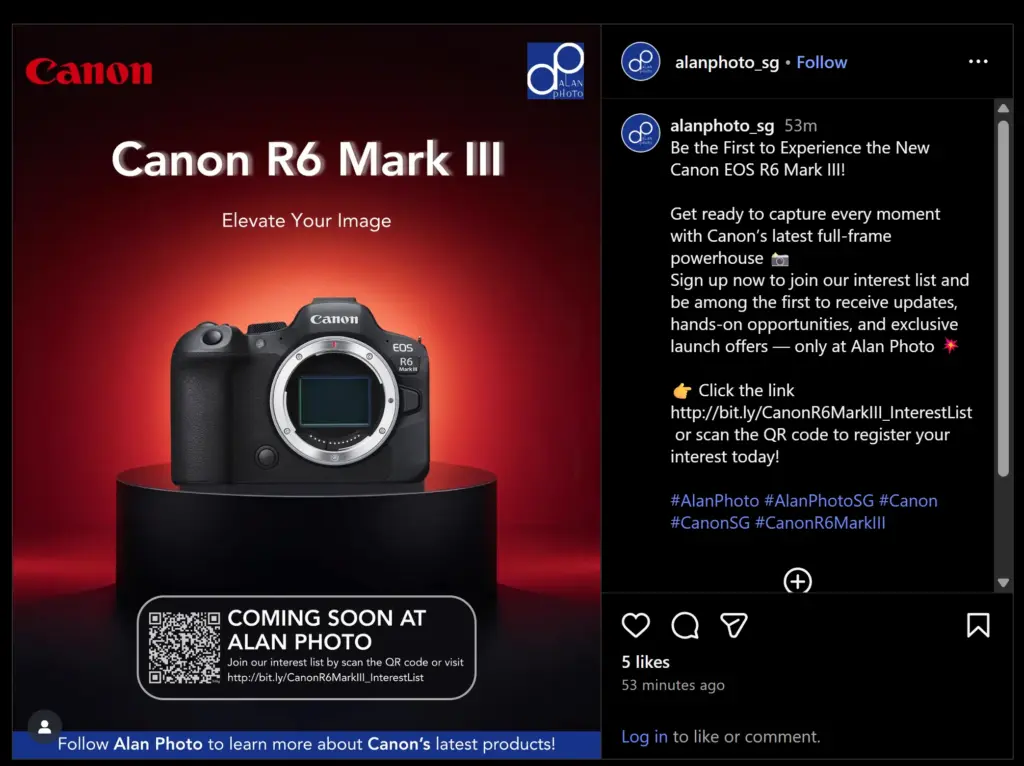Canon EOS R6 Mark III: Νέες διαρροές πριν την επίσημη ανακοίνωση