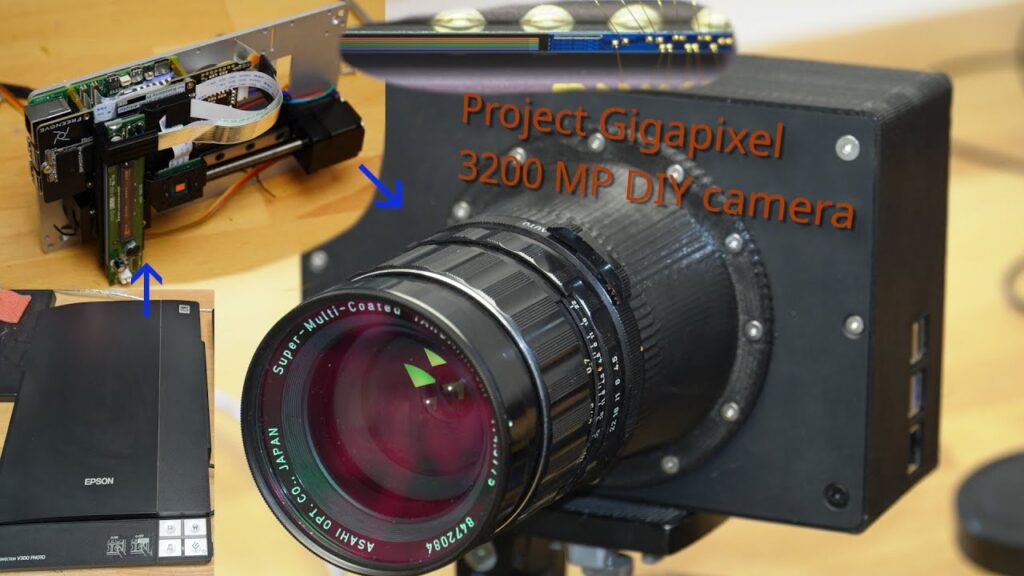 Ο YouTuber Gigawipf δημιουργεί κάμερα με ανάλυση 3.200 megapixel
