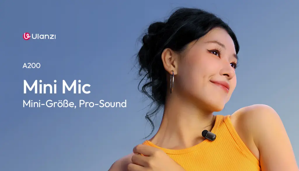 Το Ulanzi A200 Mini Mic φέρνει φορητό ήχο στους δημιουργούς με 60 ευρώ