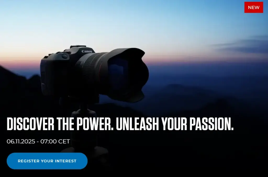 Η Canon αποκαλύπτει επίσημα το teaser της EOS R6 Mark III – με δύο εκδοχές για Αμερική και Ευρώπη