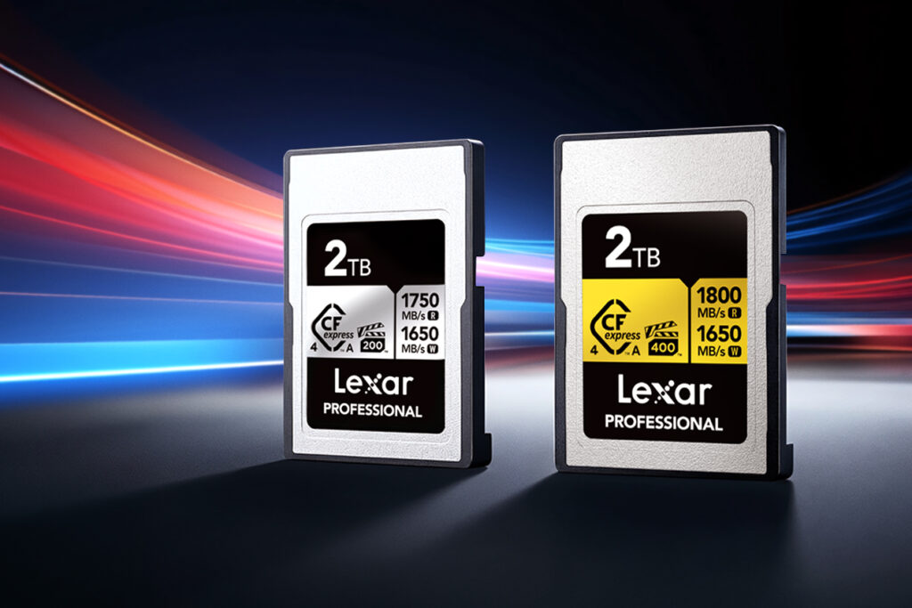 Η Lexar Ανακοινώνει 2TB Χωρητικότητα για τις CFexpress™ 4.0 Type A Κάρτες GOLD και SILVER
