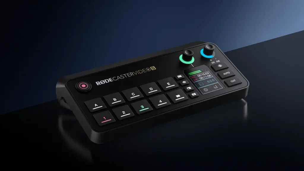 To RodeCaster Video S Φέρνει Όλη την Ισχύ του RodeCaster Video σε Μικρότερη και Οικονομικότερη Μορφή