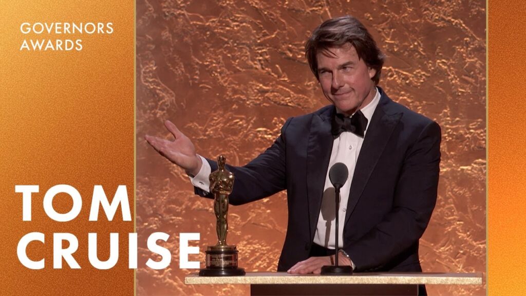 Ο Tom Cruise τιμάται με Τιμητικό Όσκαρ στα Governors Awards σε μια βραδιά γεμάτη μηνύματα για το σινεμά