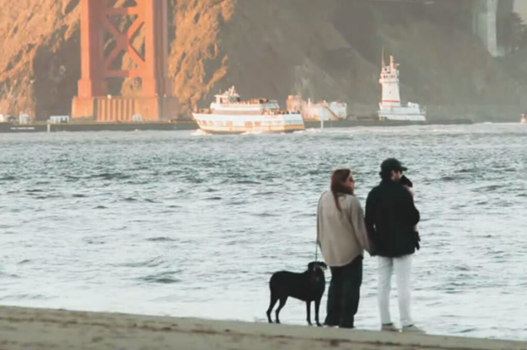 Ο φωτογράφος που κατέγραψε άθελά του την τελευταία βόλτα ενός σκύλου με την οικογένειά του