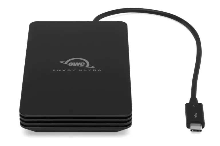 OWC Envoy Ultra 8TB Thunderbolt 5 SSD, φορητός bus-powered δίσκος για creators