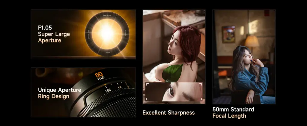 Φακός Brightin Star MF 50mm f/1.05 για Full Frame mirrorless