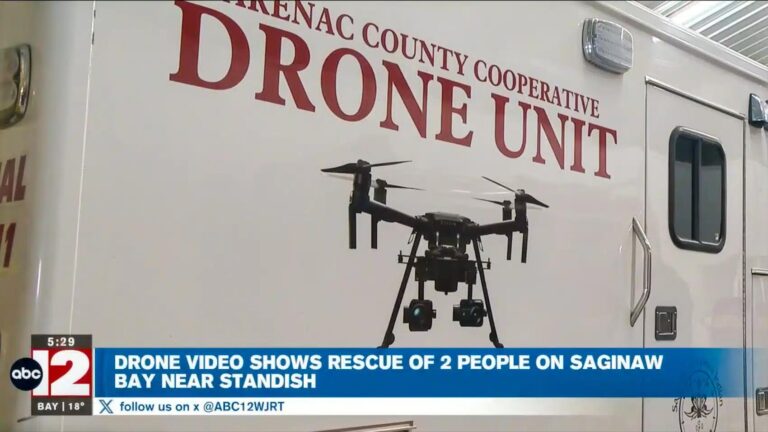 Διάσωση με drone και θερμική σε ακραίο χειμερινό συμβάν