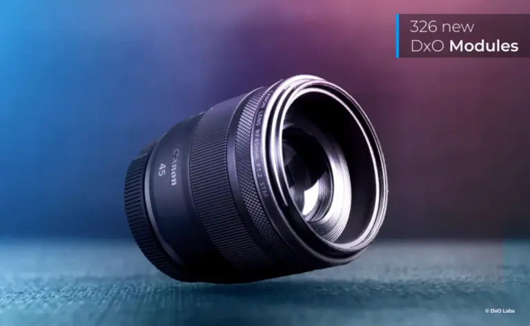 DxO Modules με νέα προφίλ φακών και μηχανών για φωτογράφους