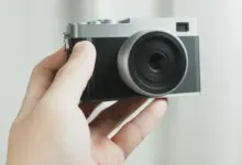 3D printed θήκη μπαταριών που μοιάζει με Fujifilm κάμερα