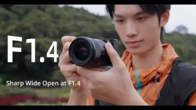 Ο Meike AF 23mm f/1.4 πάνω σε APS-C mirrorless σώμα