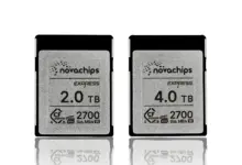 Κάρτες μνήμης CFexpress Type B Novachips 2TB και 4TB με VPG 800