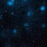 Χάρτης σκοτεινής ύλης από το Webb με υπέρθεση πλήθους γαλαξιών και βαρυτική εστίαση