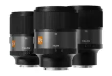 Blazar Talon 1.5X AF anamorphic φακοί 35mm 50mm 75mm