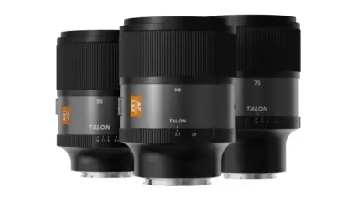 Blazar Talon 1.5X AF anamorphic φακοί 35mm 50mm 75mm