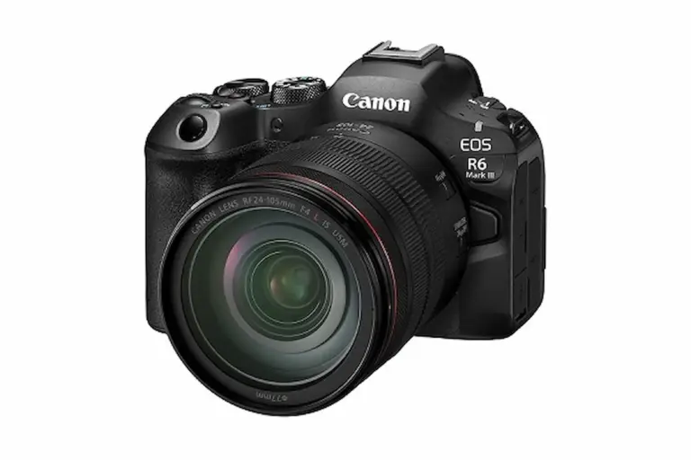 Canon EOS μηχανή με εναλλάξιμους φακούς σε κοντινό πλάνο