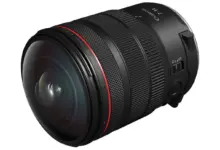 Canon RF 7–14mm f/2.8–3.5L Fisheye STM με έντονα καμπύλο μπροστινό στοιχείο