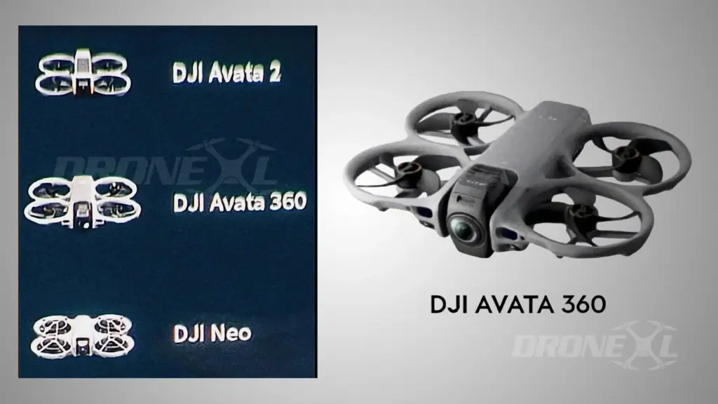 DJI Avata 360 με διπλό σύστημα κάμερας από διαρροή