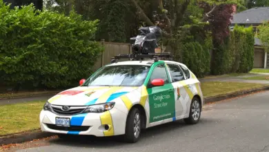 Όχημα Google Street View σε ελληνικό κατά τη διάρκεια χαρτογράφησης