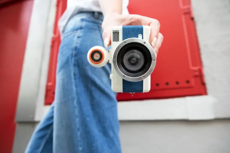 Lomography Fisheye No. 2 Rodeo Denim 35mm κάμερα με φακό fisheye 170 μοιρών