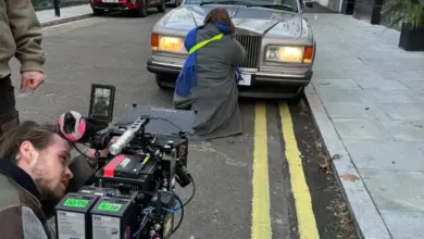 Rolls-Royce σε κινηματογραφικό σετ