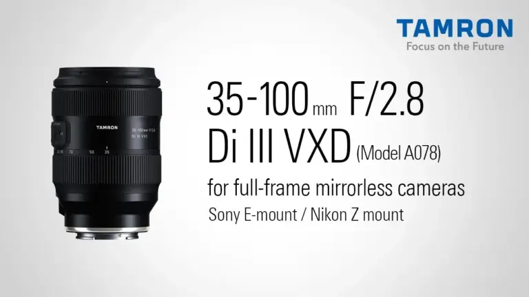 Ο φακός Tamron 35-100mm F2.8 Di III VXD