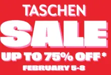 TASCHEN sale με φωτογραφικά βιβλία μεγάλων φωτογράφων σε προσφορά