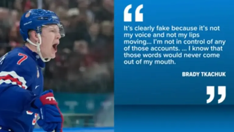 Λευκός Οίκος και deepfake TikTok με τον Brady Tkachuk