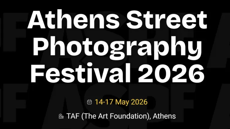Αυτό το νέο φεστιβάλ μπορεί να αλλάξει τη φωτογραφία δρόμου στην Ελλάδα