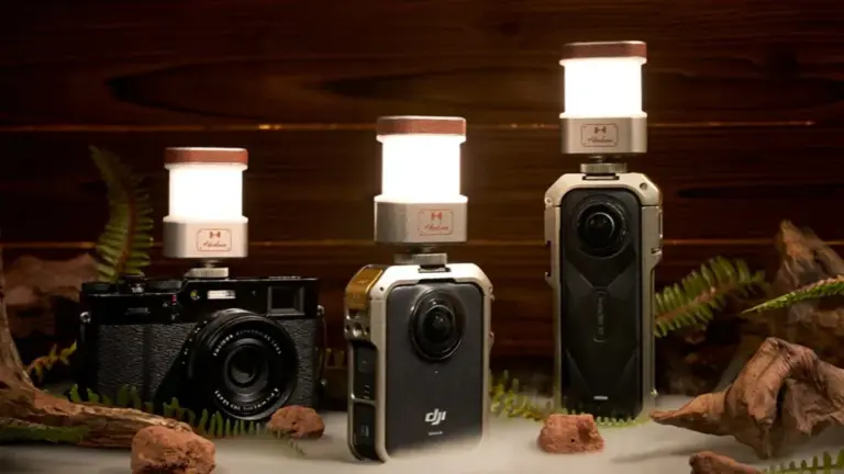 Φωτιστικό 360 μοιρών για κάμερες 360 μοιρών