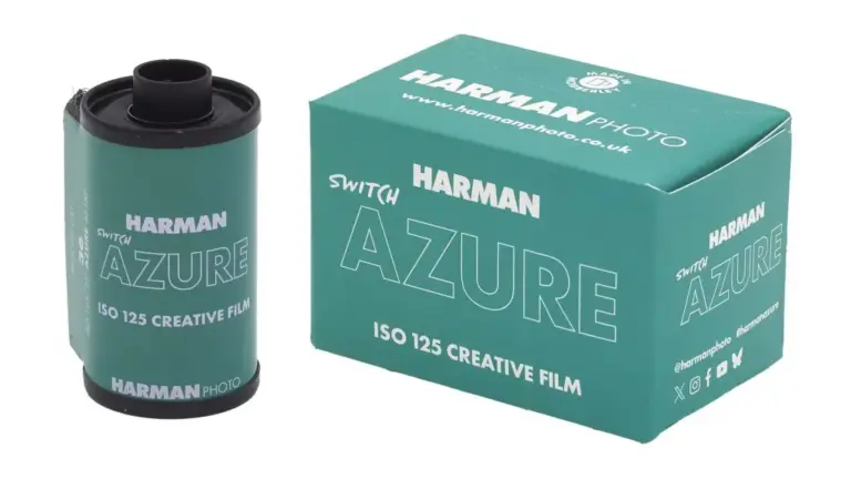 Συσκευασία HARMAN Switch Azure 125 σε 35mm φιλμ