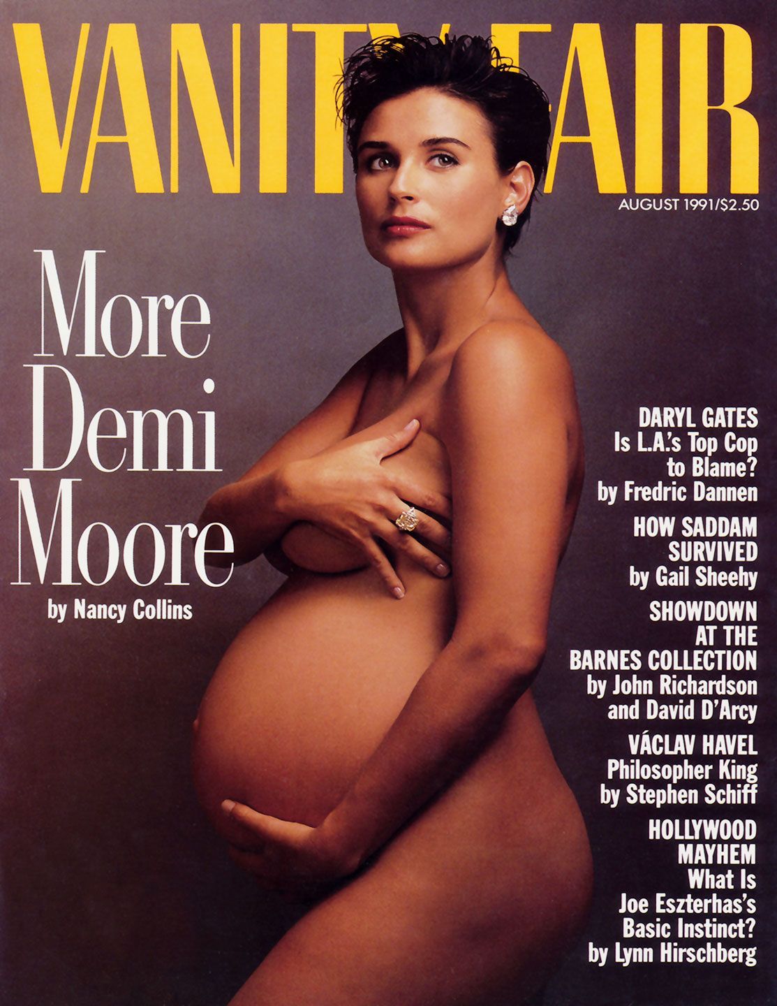 Demi Moore, επτά μηνών έγκυος