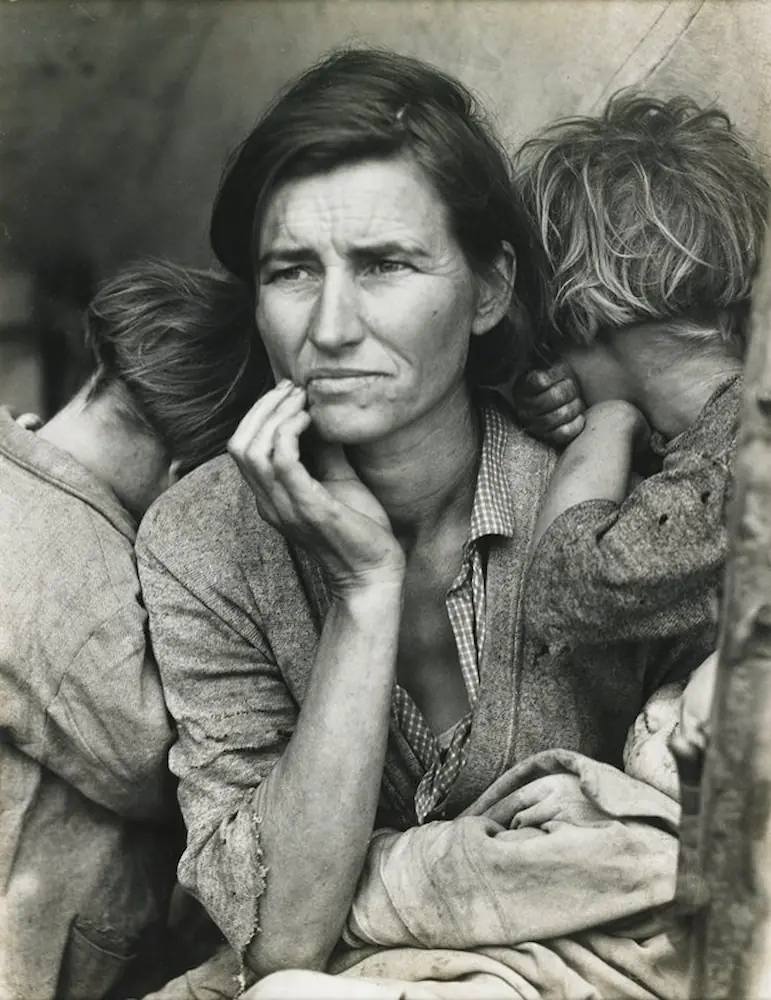 Migrant Mother, Nipomo, Καλιφόρνια