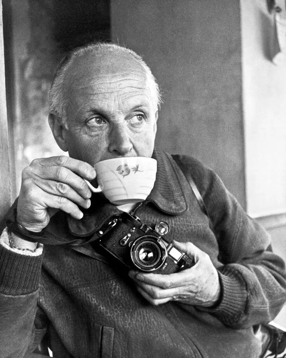 Henri Cartier-Bresson portrait