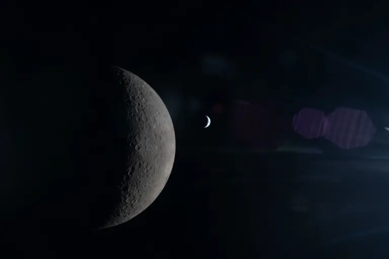 Η Γη και η Σελήνη σε νέα εικόνα από την Artemis II