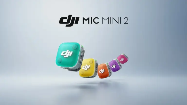 Το DJI Mic Mini 2 με μαγνητικά μπροστινά καλύμματα και θήκη φόρτισης