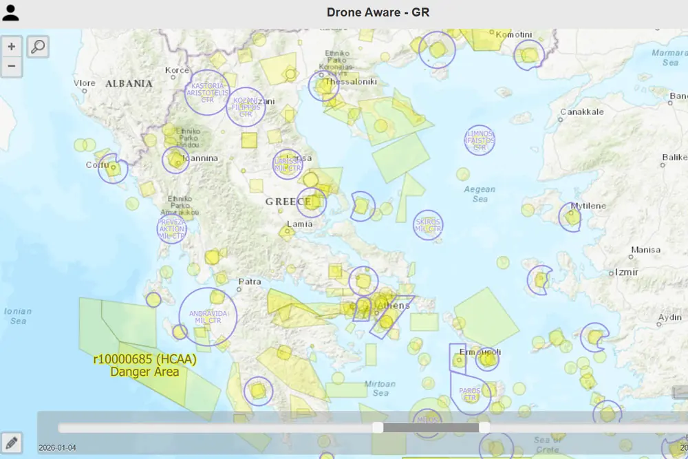 Drone Aware – GR (DAGR)
