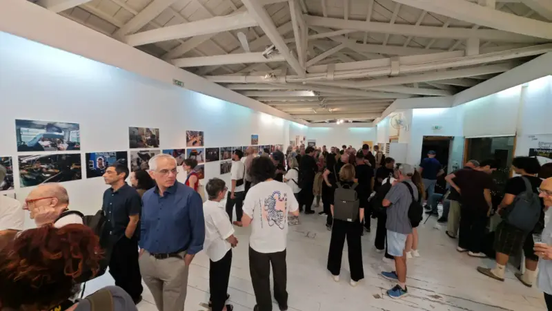 Στιγμιότυπο από δράση του Athens Street Photography Festival
