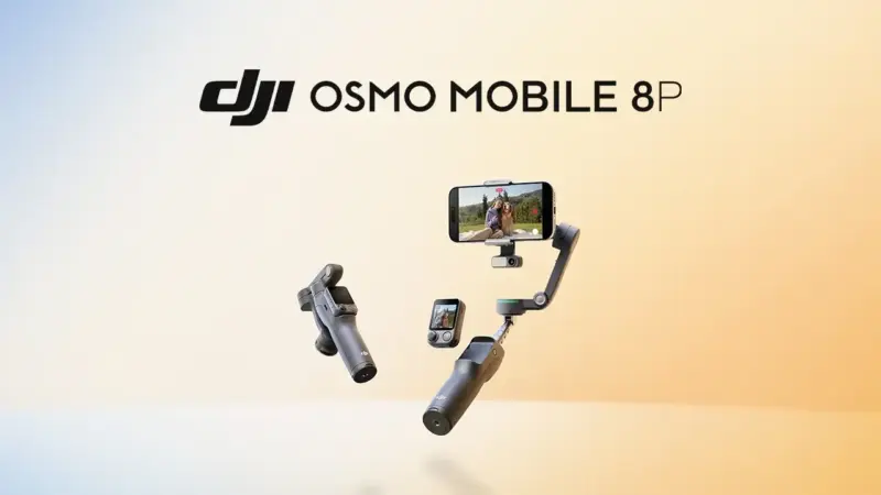 DJI Osmo Mobile 8P με αποσπώμενο χειριστήριο Osmo FrameTap