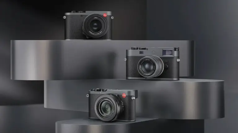 Leica κάμερες σε νέο μεταλλικό γκρι φινίρισμα