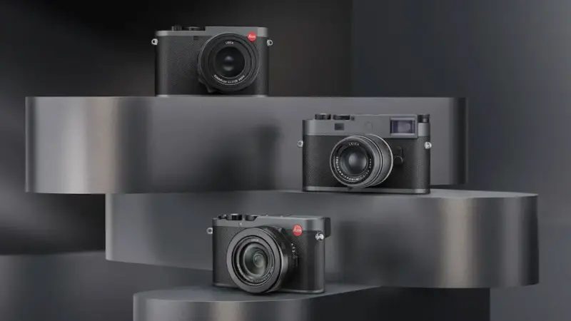 Leica κάμερες σε νέο μεταλλικό γκρι φινίρισμα