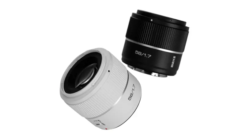 Ο Meike Air AF 56mm f/1.7 APS-C σε μαύρη και λευκή έκδοση